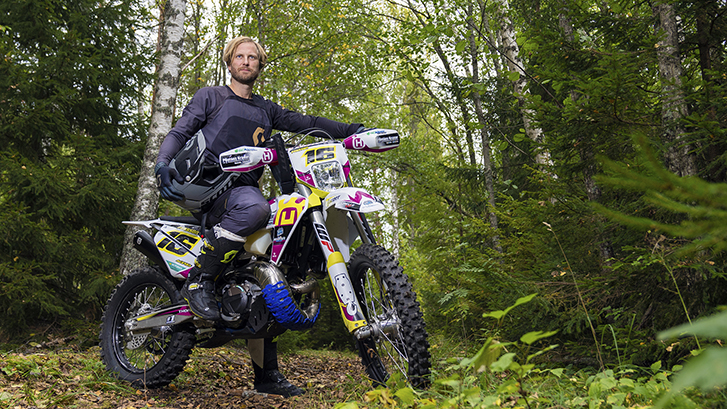 Bild på Tomas Persson - enduro- och crossförare