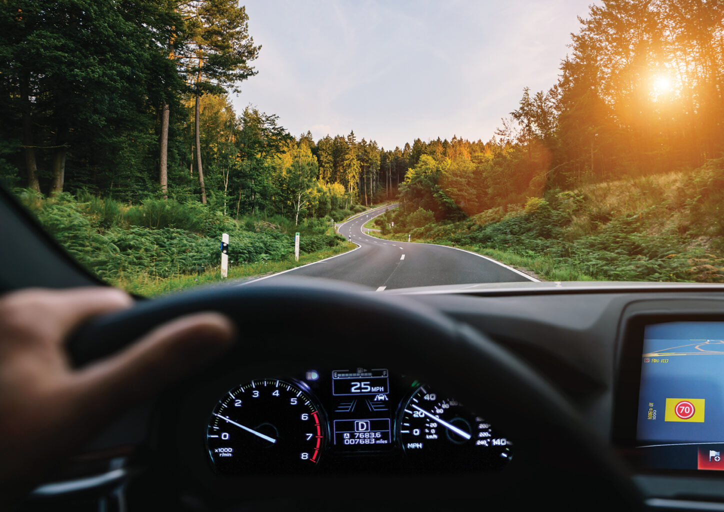 Illustration av hur EDOF-linser fungerar